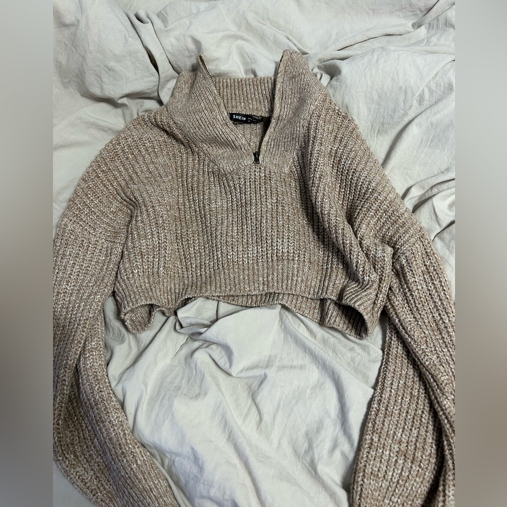 SHEIN medium tan sweater